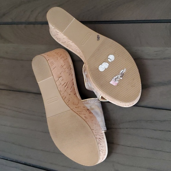 Coach Monogram Joanne Slide Wedge, 6.5B - Picture 7 of 8